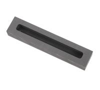 Beatifufu Strip Shape Graphite Ingot Mold for Metal Melting with Wear-Resistant Slot for Refining Gold Silver and Small Volume Casting in Glass Ceramics Textile Industries