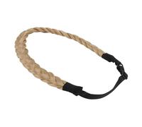 Beatifufu Stylish Plaited Hair Headband Two-strand Twisted Braid Hair Ribbons for Women