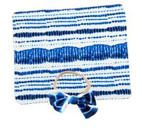 Beatifufu Swaddle Blanket Headband Kit Newborn Wrap Carrier for Girls Soft and Breathable Receiving Blanket for Photography