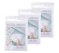 Beatifufu Tearable Water Soluble Embroidery Stabilizer for DIY Hand Sewing and Machine Embroidery Sticky Transfer Paper for Clothes Canvas Shirts Easy to Use and Clean