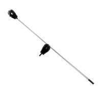 Beatifufu Telescopic Gutter Cleaning Brush Multi-angle Gutter and Siding Cleaning Tool with Extendable Pole and Adjustable Length Made of Plastic and Stainless Steel, for Office Buildings