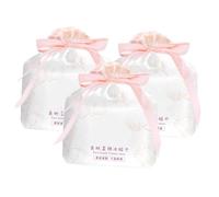 Beatifufu Thickened Pearl Texture Face Cleansing Tissue Wet or Dry Disposable Face Wipes Multi-purpose Makeup Remover Pad for Home and Travel