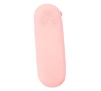 Beatifufu Travel Silicone Makeup Brush Pouch Compact Cosmetic Brush Bag Zipper Design for Easy Carrying for Makeup Tools Go