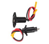 Beatifufu Trolling Motor Plug Quick Connect Accessory Socket for Electric Boats Injection-molded Corrosion-resistant Connector Suitable for Kayak and Larger Trolling Motors