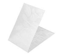 Beatifufu Tulip Embossing Folder Plastic Texture Stencil for Card Making Scrapbooking Paper Crafting with Portable Lightweight Design Easy Operation for Family DIY Projects
