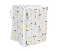 Beatifufu Tumble Dryer Cover Waterproof Anti-splash Sun-proof Printing 1Pcs for Automatic Washer Roller Geometric Drum Type