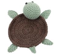 Beatifufu Turtle Coaster Adorable Macrame Cup Mat Coffee Bar Accessories Decorative Table Use