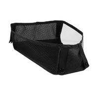 Beatifufu Universal Stroller Bottom Organizer Basket for Baby Bottles and Diapers Sturdy Stroller Storage Bag with Reinforced Board Suitable for Twins and Travel