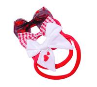 Beatifufu Valentine's Day Love Headband Bow Rhinestone Hairband Clip for Girls Boys and Girls Head Accessories