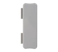 Beatifufu Vertical Blind Wand Control Replacement Set Silver Plastic Magnetic Handle with Dimmer Slider for Office and Home Window Shade Pulls