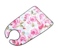 Beatifufu Waterproof Polyester for, Bib Elderly Comfortable and Adult Bib Adults Protector to Wear Clothing Reusable Mealtime Suitable for Dining and Feeding Assistance