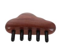 Beatifufu Wooden Scalp Massage Comb for Head and Meridian Therapy - Multi-Functional Manual Body and Hair Massager - Portable Acupoint Scrubber Suitable for Home Use