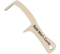 Beatifufu Wooden Wide Tooth Comb for Bald Men Large Styling Hair Parting Comb Double Edge Open for Wet Hair and Prank Use