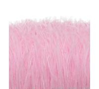 Beatiful 1meter Black Ostrich Feathers Trim Cloth Sideband Ostrich Feather Trims Clothing Wedding Feather Ribbon Sewing Decorati-Light pink-8-10cm