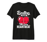 Beating Fear with Every Heartbeat - Open Heart Surgery Premium T-Shirt