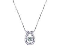 Beating Heart Necklace 925 Clavicle Chain Short