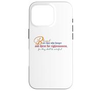 Beatitudes: Blessed are they who hunger and thirst Case for iPhone 16 Pro