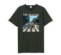 Amplified Unisex Adult Abbey Road The Beatles T-Shirt (M) (Charcoal)