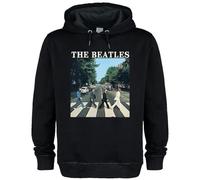 Amplified Unisex Adult Abbey Road The Beatles Hoodie L Black