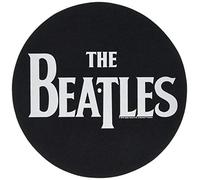 The Beatles Official JPGR And Drop T Logo Black Slipmats Turntable DJ Retro