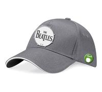Beatles Classic Drum Strapback Baseball Cap in Grey Beatles Grey One Size