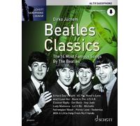 Beatles Classics alto saxophone (easy - intermediate) with appended piano part w