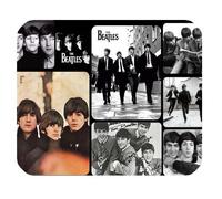 Beatles Customized Standard Rectangle Mouse Pad Mouse Mat (Black)