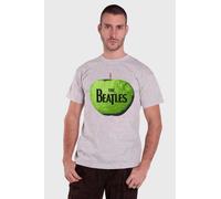Beatles Drop T Logo In Apple T-Shirt in Grey | Size: Large Beatles Grey L