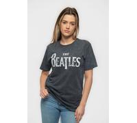 Beatles Drop T Snow Wash T-Shirt in Grey | Size: Large Beatles Grey L