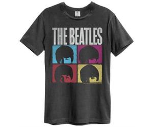 BEATLES HARD DAYS NIGHT AMPLIFIED VINTAGE CHARCOAL X LARGE - T-shirt