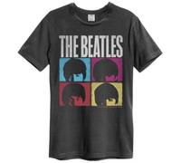 BEATLES HARD DAYS NIGHT AMPLIFIED VINTAGE CHARCOAL XX LARGE - T-shirt