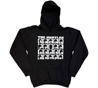 Felpa # Xl Unisex Black # Hard Days Night Faces Mono