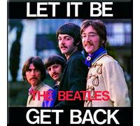 Beatles Let It Be / Get Back steel fridge magnet