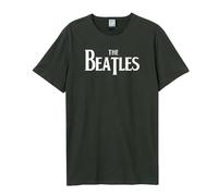 BEATLES - Logo Amplified - Large - New T Shirt - Z600z