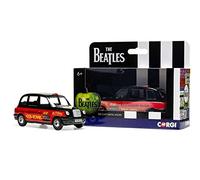 Corgi Diecast Model Cars CC85936 The Beatles - London Taxi - 'Yellow | Men, Women & Kids Souvenir Gifts from UK, Small Die Cast Toy Car Models for Boys, Gift for Motor Enthusiasts