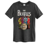 The Beatles Lonely Hearts Amplified Vintage Charcoal Large T Shirts