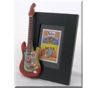 BEATLES Miniature Guitar Photo Frame Magical Mystery Tour Rocky