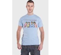 Beatles Sgt Pepper Lonely Hearts LP Here Now T-Shirt in Blue | Size: Small Beatles Blue S