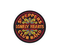Beatles SGT Peppers Lonely Hearts Club Ban Patch Badge Embroidered Iron on Applique Souvenir Accessory