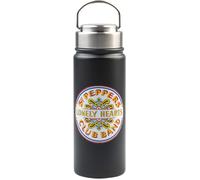 BEATLES SGT PEPPERS STAINLESS STEEL WATER DRINKS HOT COLD BOTTLE FLASK