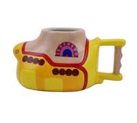Beatles Shaped Mug Yellow Submarine new Official Yellow Boxed Beatles Yellow