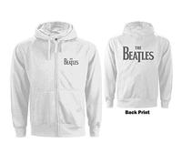 Beatles - the - Felpa # M Ladies White # Drop T Logo