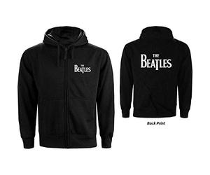 Beatles the - Felpa # Xxxl Unisex Black # Drop T Logo