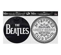Beatles,the - ROCKOFF Tappetino Antistatico Drop T Logo & Sgt Pepper Drum
