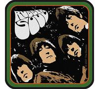 Beatles the - Rubber Soul Album - Woven Print Pat