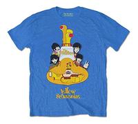 Beatles the - T-Shirt # Xxl Unisex Blue # Yellow Submarine Sub Sub