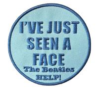 Beatles - the - The Beatles Ive Just Seen A Face Woven Patch Accessory Size