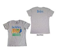 Beatles - the - The Beatles Ladies Tshirt -L- ObLaDi Grey
