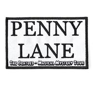 Beatles - the - The Beatles Patch Penny Lane White