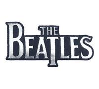 Beatles - the - The Beatles Patch Silver Drop T Logo Silver coloured/Black